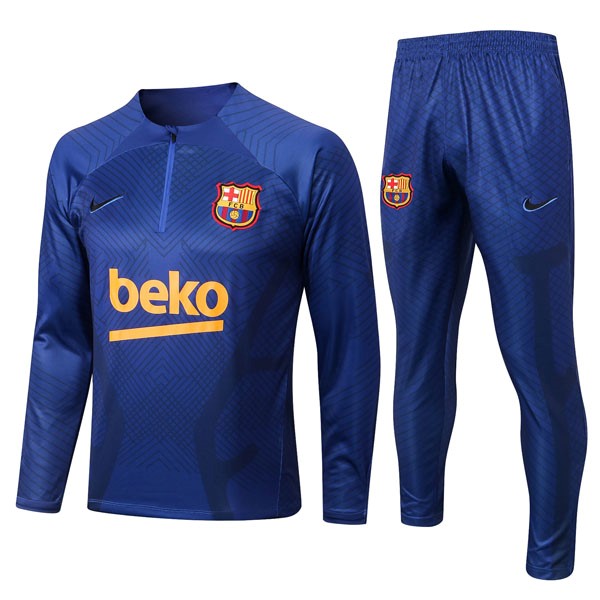 Trainings-Sweatshirt Barcelona 2023 Blau 2